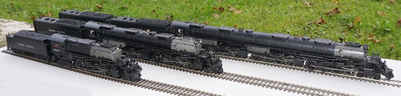 HO Scale: UP Triplex Big Boy by Andy Dubs