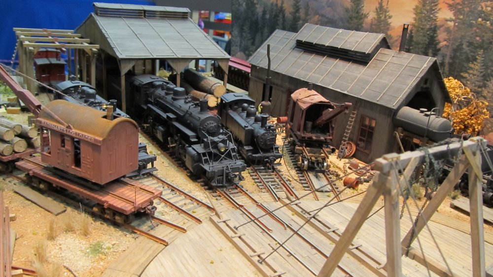 HO Scale Layout: Logging Museum by Guy Tyteca, Belgium